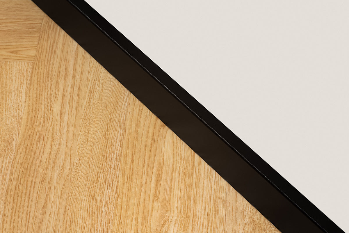 MDF plint – Zwart Voorgelakt 70 x 15 mm – aanvullende fabrikantafbeelding