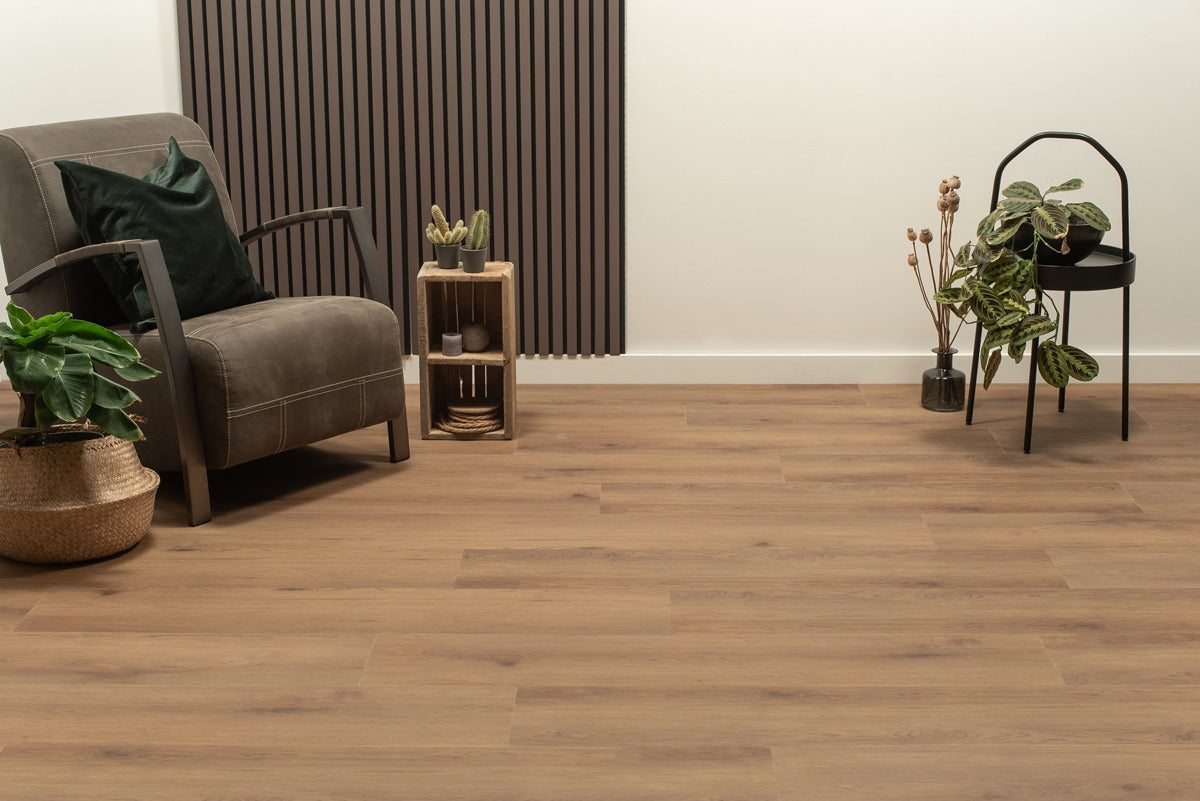 Floer Natuur Click PVC – Niederhorn Nootbruin