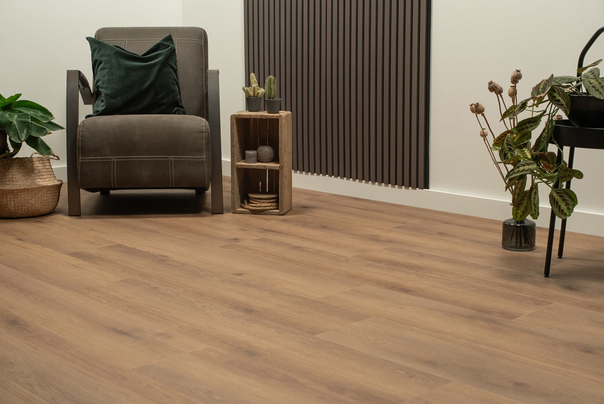 Floer Natuur Click PVC – Niederhorn Nootbruin