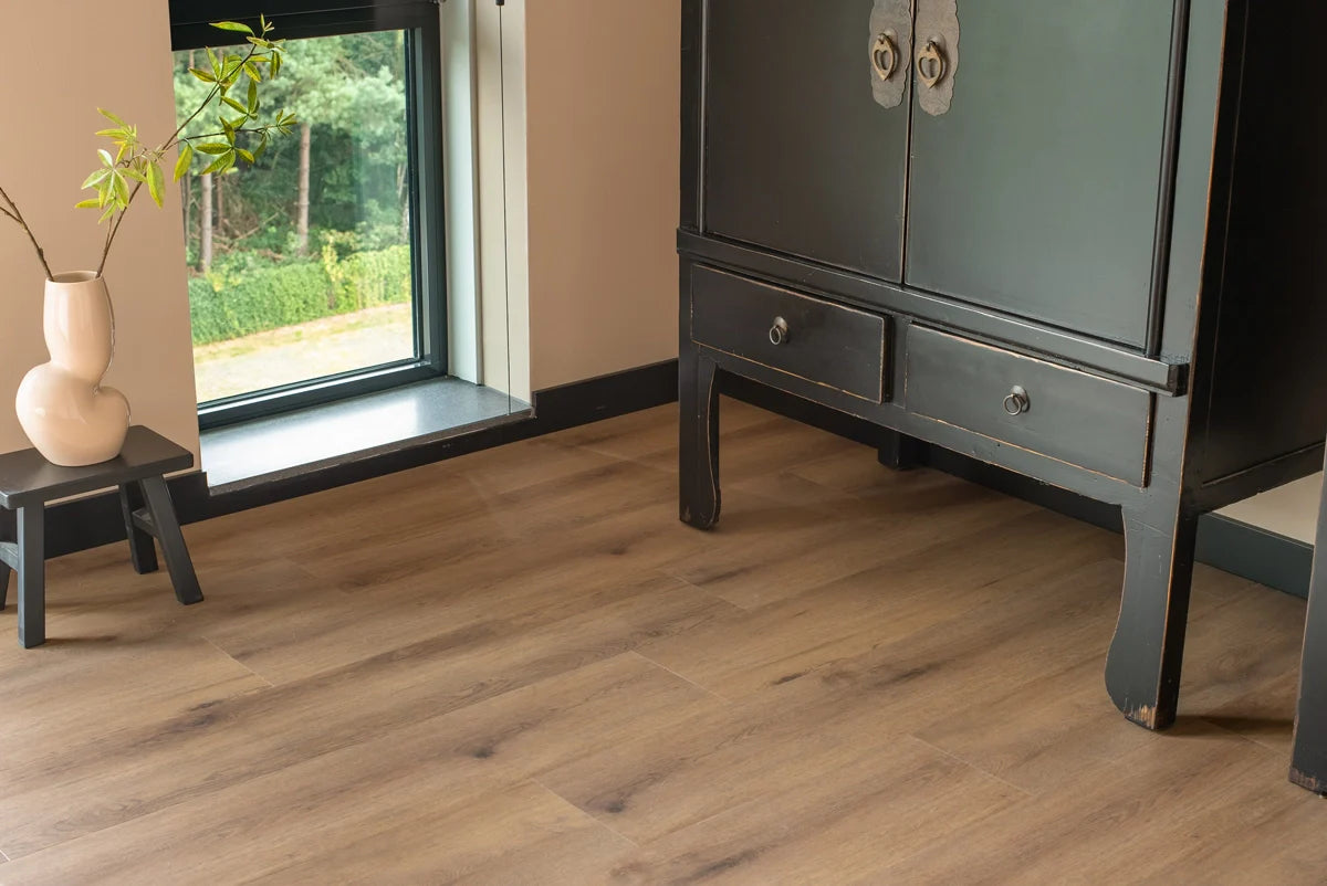 Floer Natuur Click PVC – Niederhorn Nootbruin