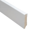 MDF plint – Wit Gegrond 90 x 18 mm