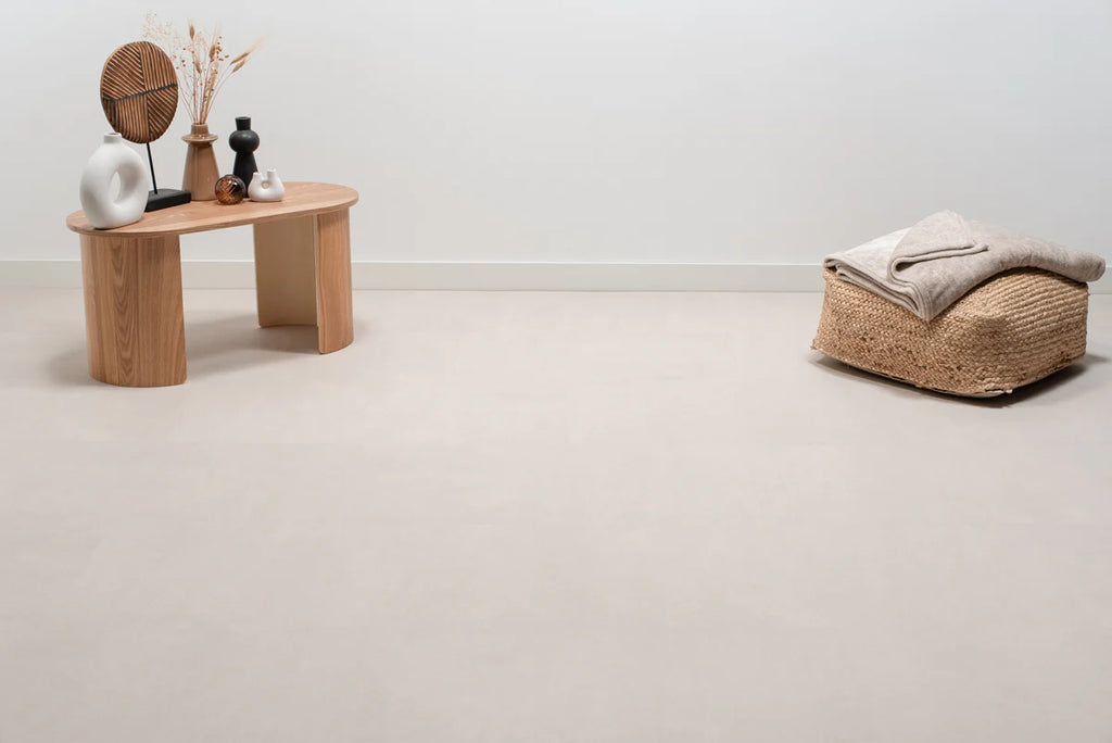Floer Tegel Click PVC – Betonlook Zand