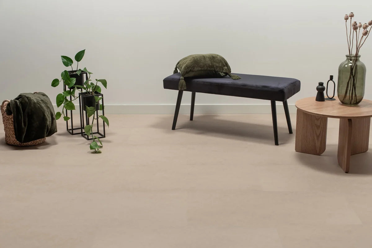 Floer Tegel PVC – Betonlook Beige