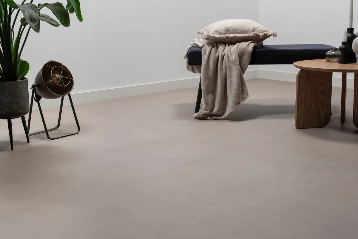 Floer Tegel PVC – Betonlook Greige