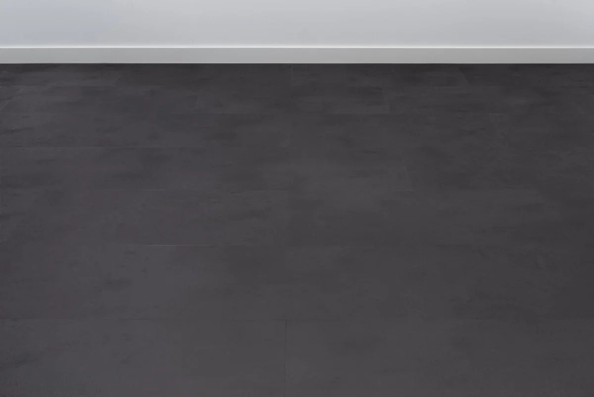 Floer Tegel PVC – Betonlook Zwart