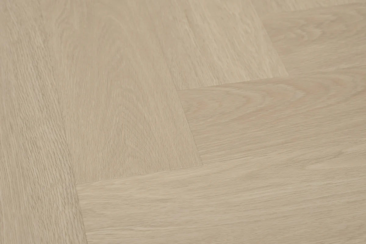 Floer Visgraat Click PVC – Beige Eiken