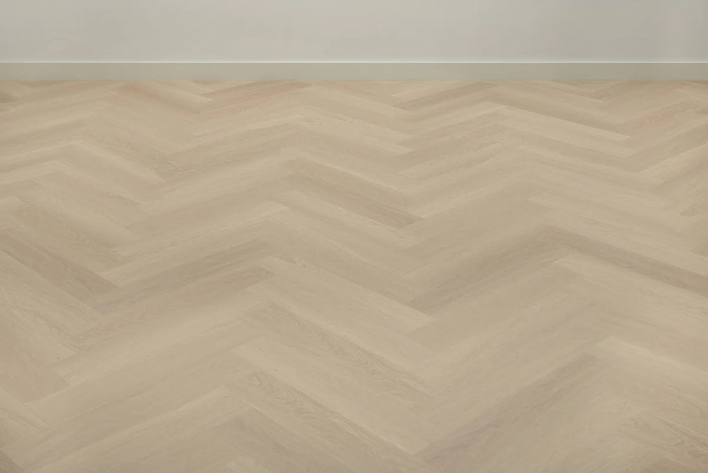 Floer Visgraat Click PVC – Beige Eiken
