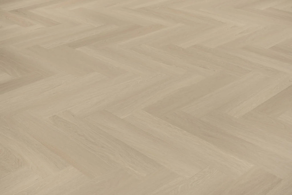 Floer Visgraat Click PVC – Beige Eiken