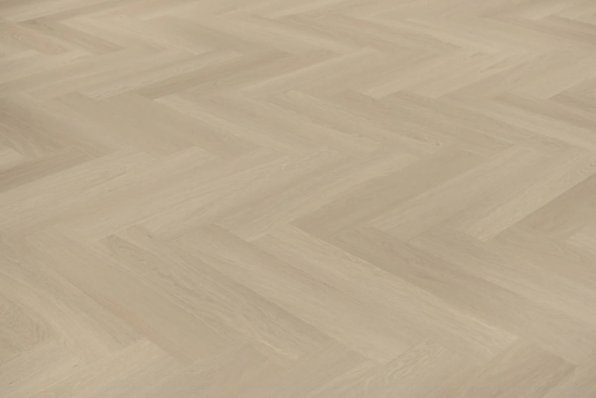 Floer Visgraat Click PVC – Beige Eiken