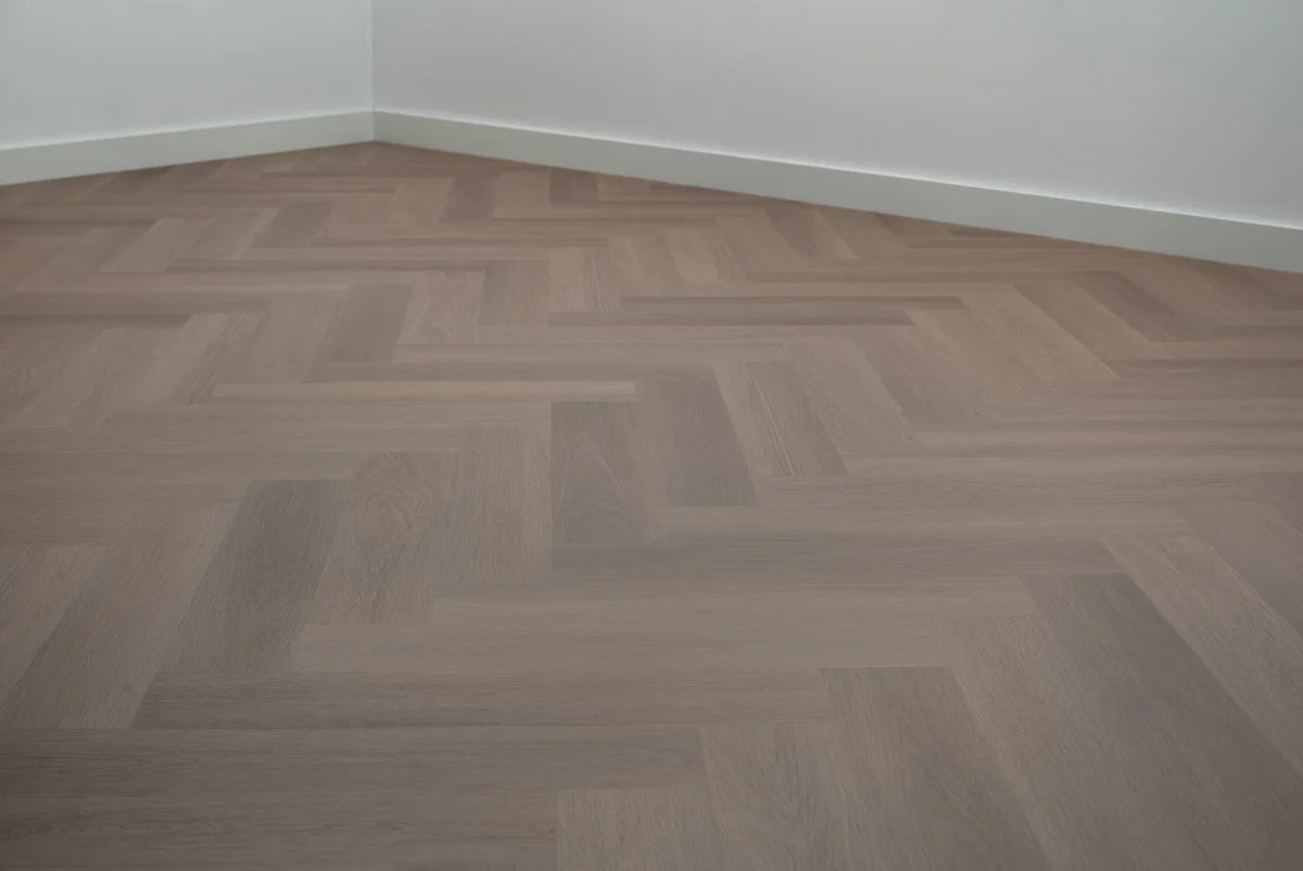 Floer Visgraat Click PVC – Greige Eiken