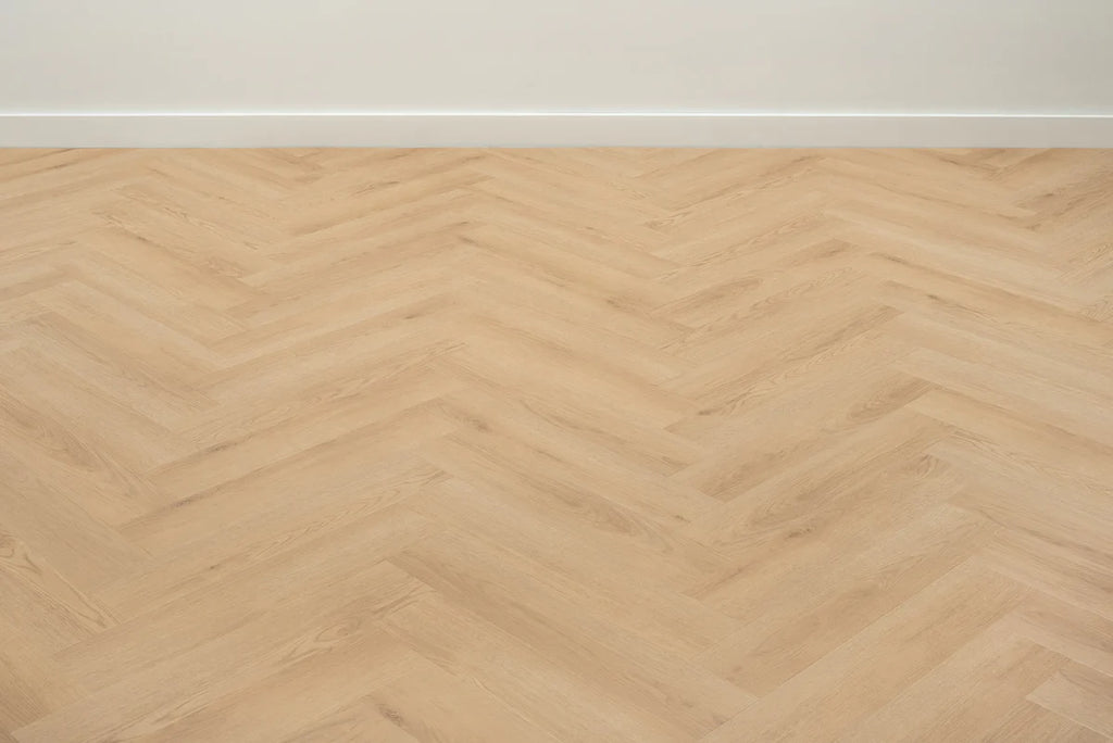 Floer Visgraat Click PVC – Natuur Eiken