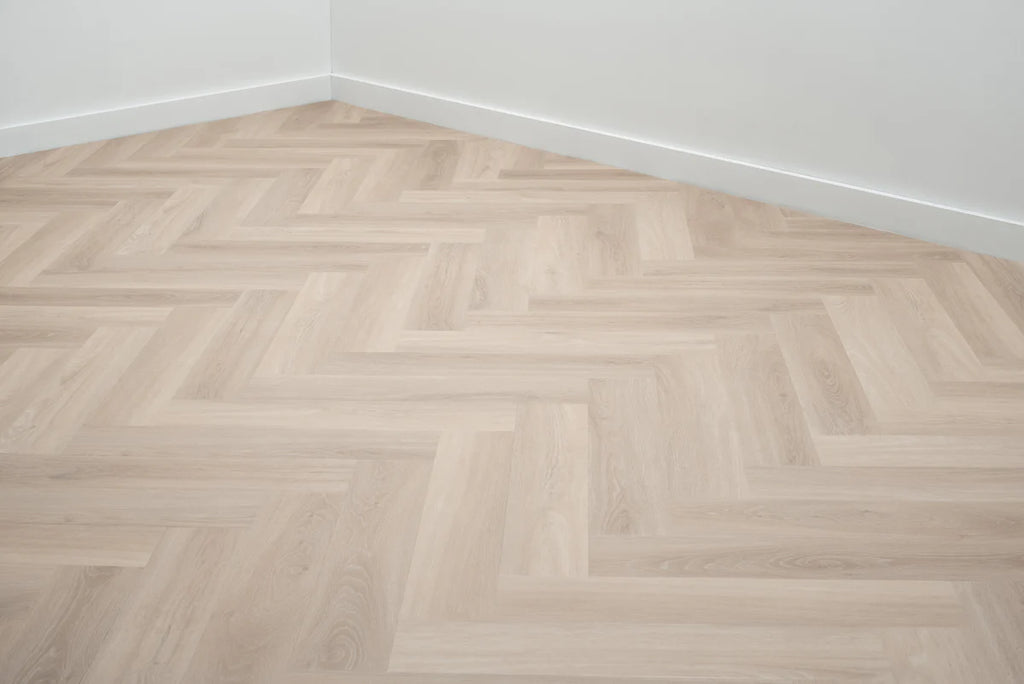 Floer Visgraat Click PVC – Puur Eiken