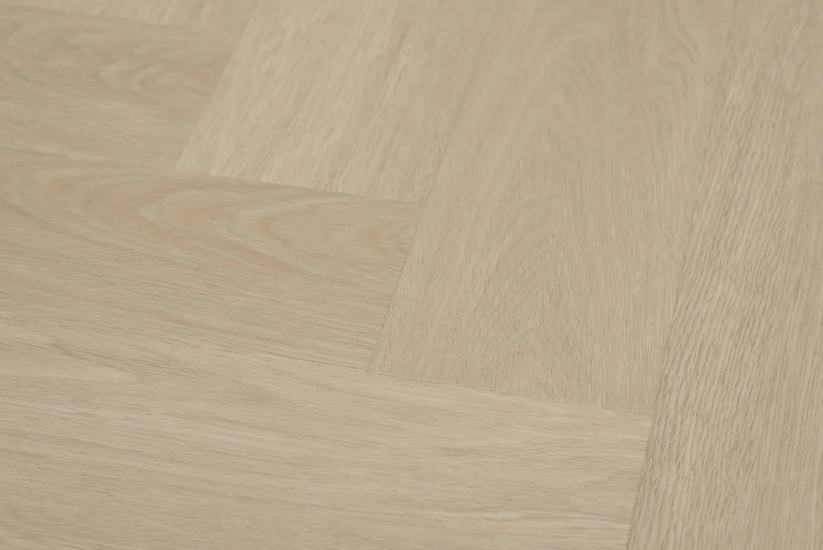 Floer Visgraat PVC – Beige Eiken