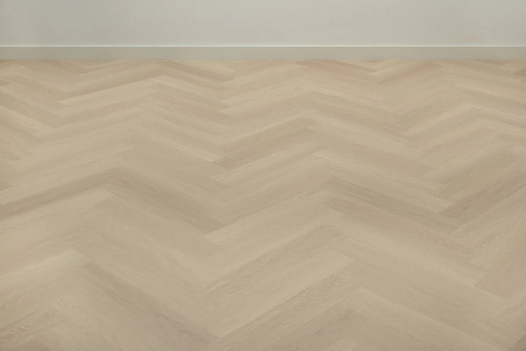 Floer Visgraat PVC – Beige Eiken