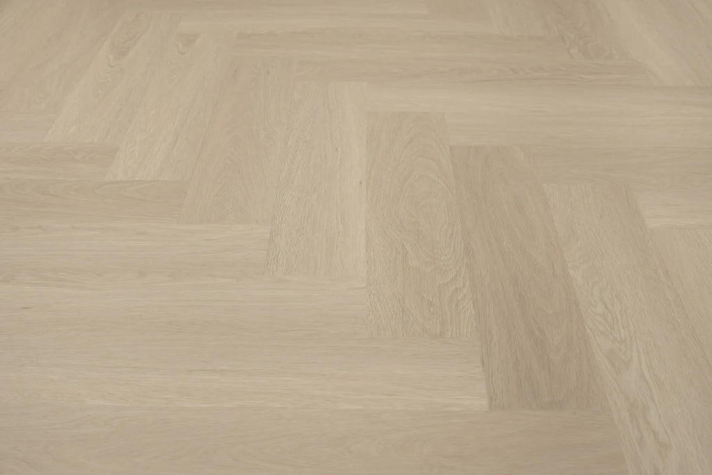 Floer Visgraat PVC – Beige Eiken