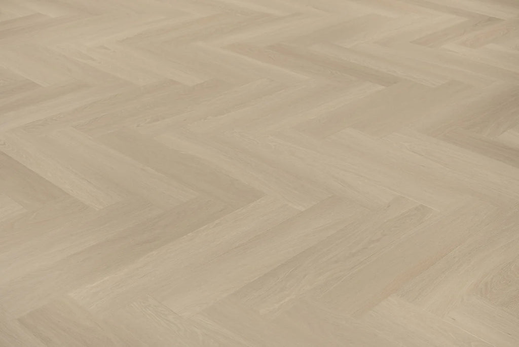 Floer Visgraat PVC – Beige Eiken