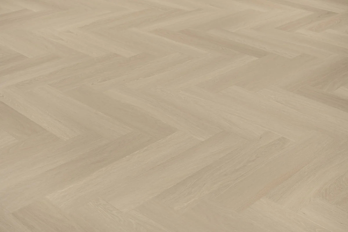 Floer Visgraat PVC – Beige Eiken