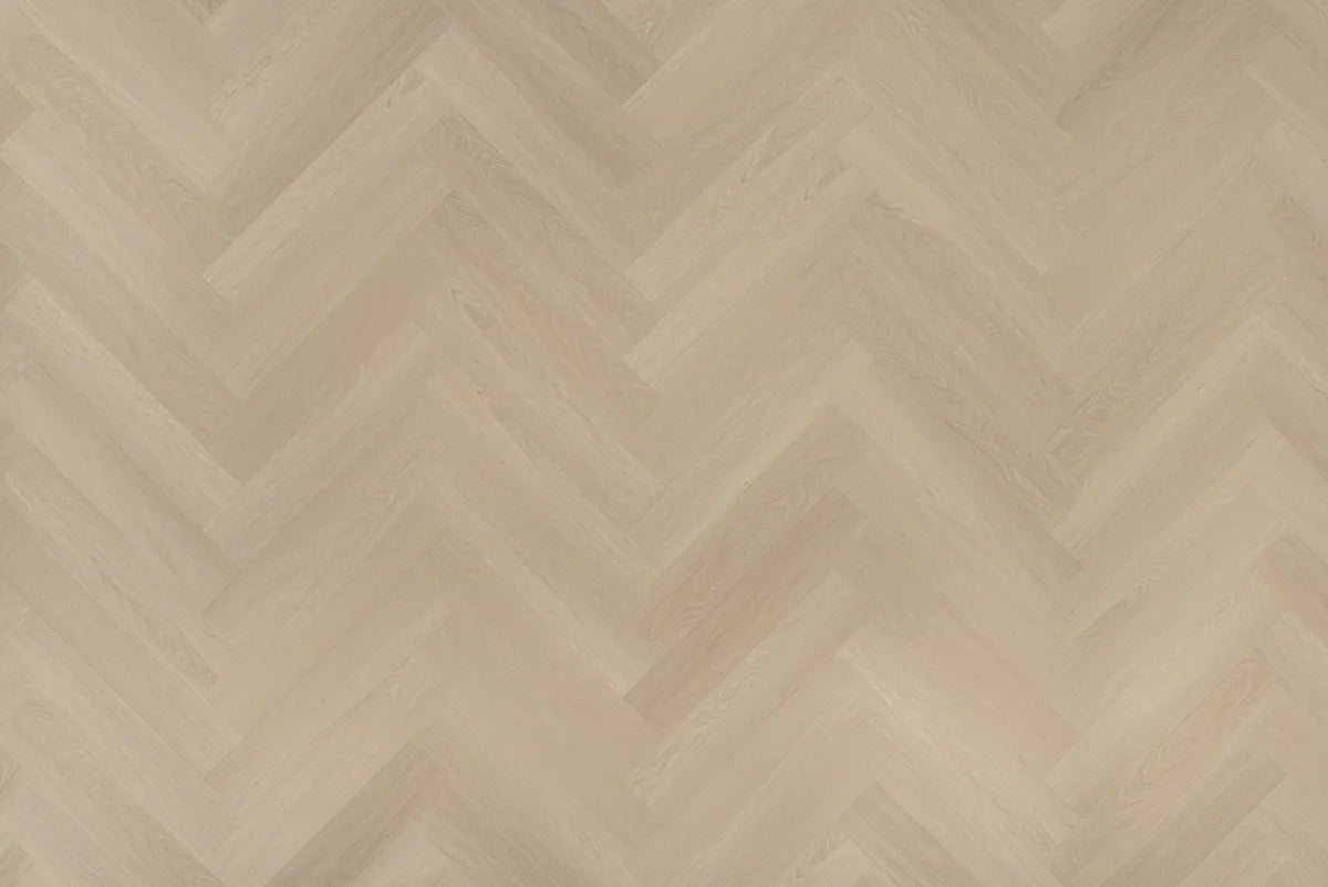 Floer Visgraat PVC – Beige Eiken