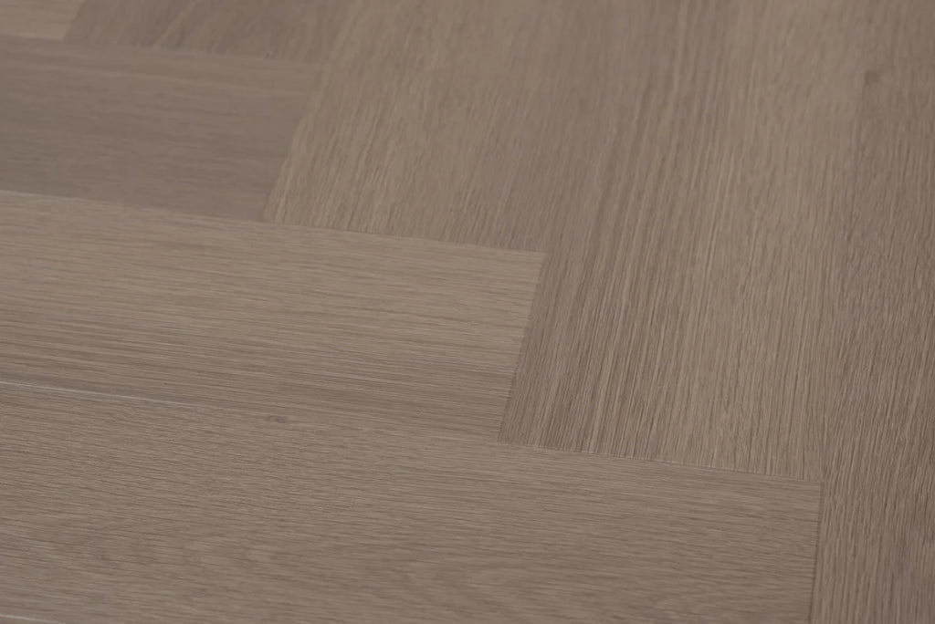 Floer Visgraat PVC – Greige Eiken