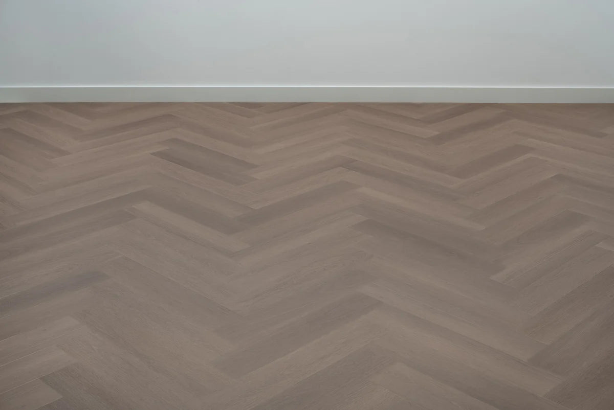 Floer Visgraat PVC – Greige Eiken