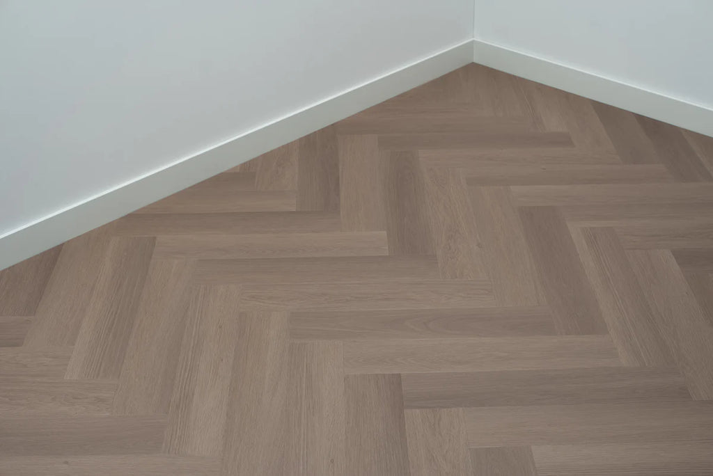 Floer Visgraat PVC – Greige Eiken