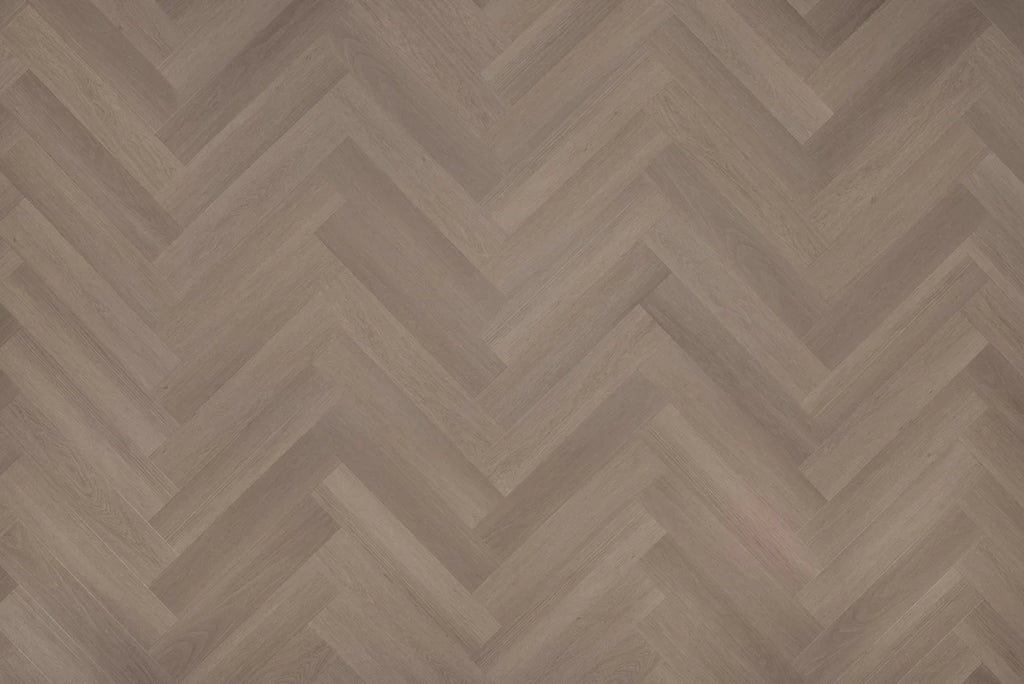 Floer Visgraat PVC – Greige Eiken