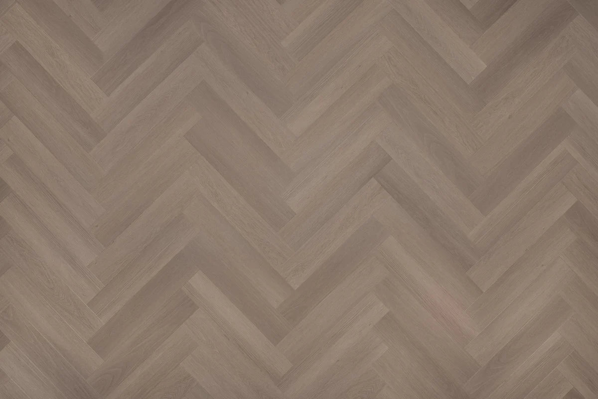 Floer Visgraat PVC – Greige Eiken