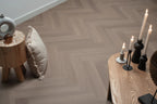Floer Visgraat PVC – Greige Eiken