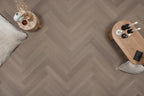 Floer Visgraat PVC – Greige Eiken