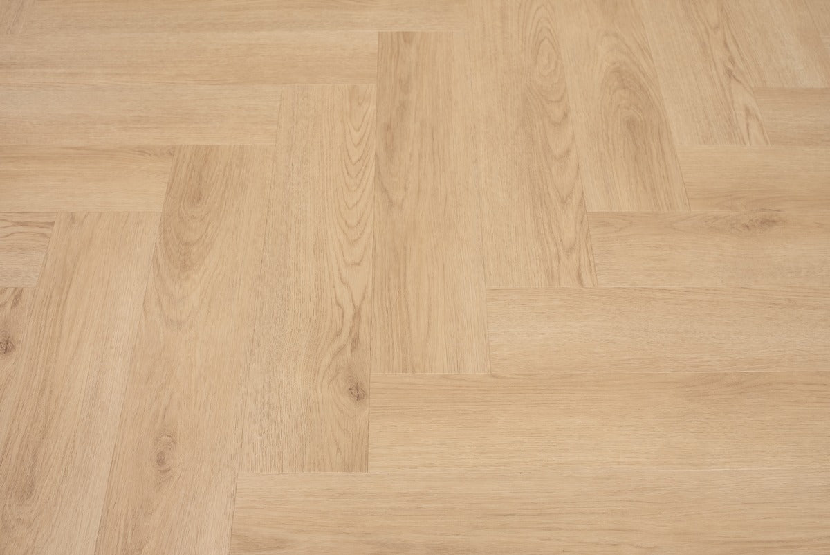 Floer Visgraat PVC – Natuur Eiken