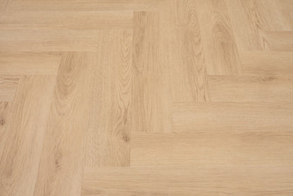 Floer Visgraat PVC - Natuur Eiken