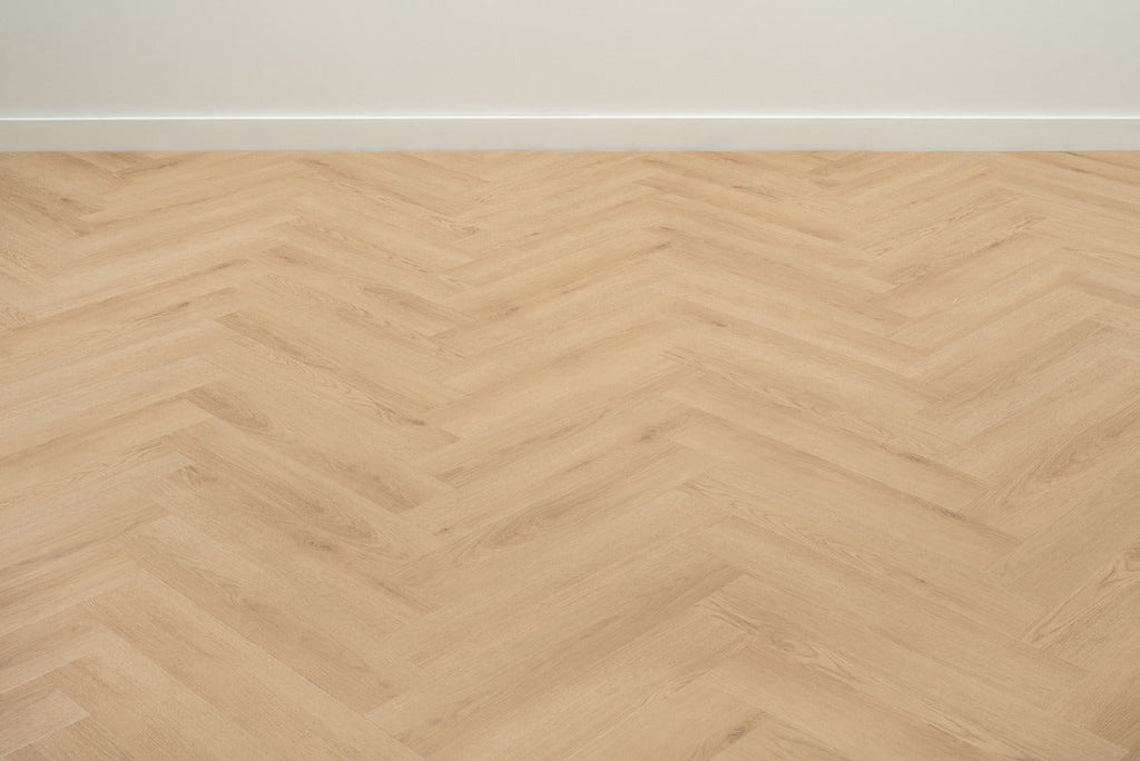 Floer Visgraat PVC – Natuur Eiken