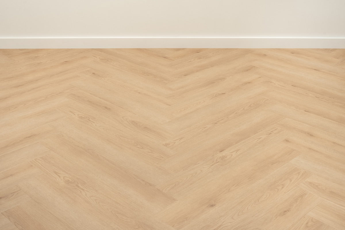 Floer Walvisgraat Click PVC – Bryde Bruin
