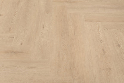 Floer Walvisgraat Click PVC – Gaia Grijsbeige