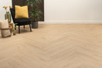 Floer Walvisgraat Click PVC – Gaia Grijsbeige