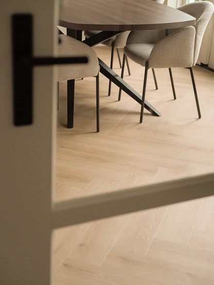 Floer Walvisgraat Click PVC - Bryde Bruin