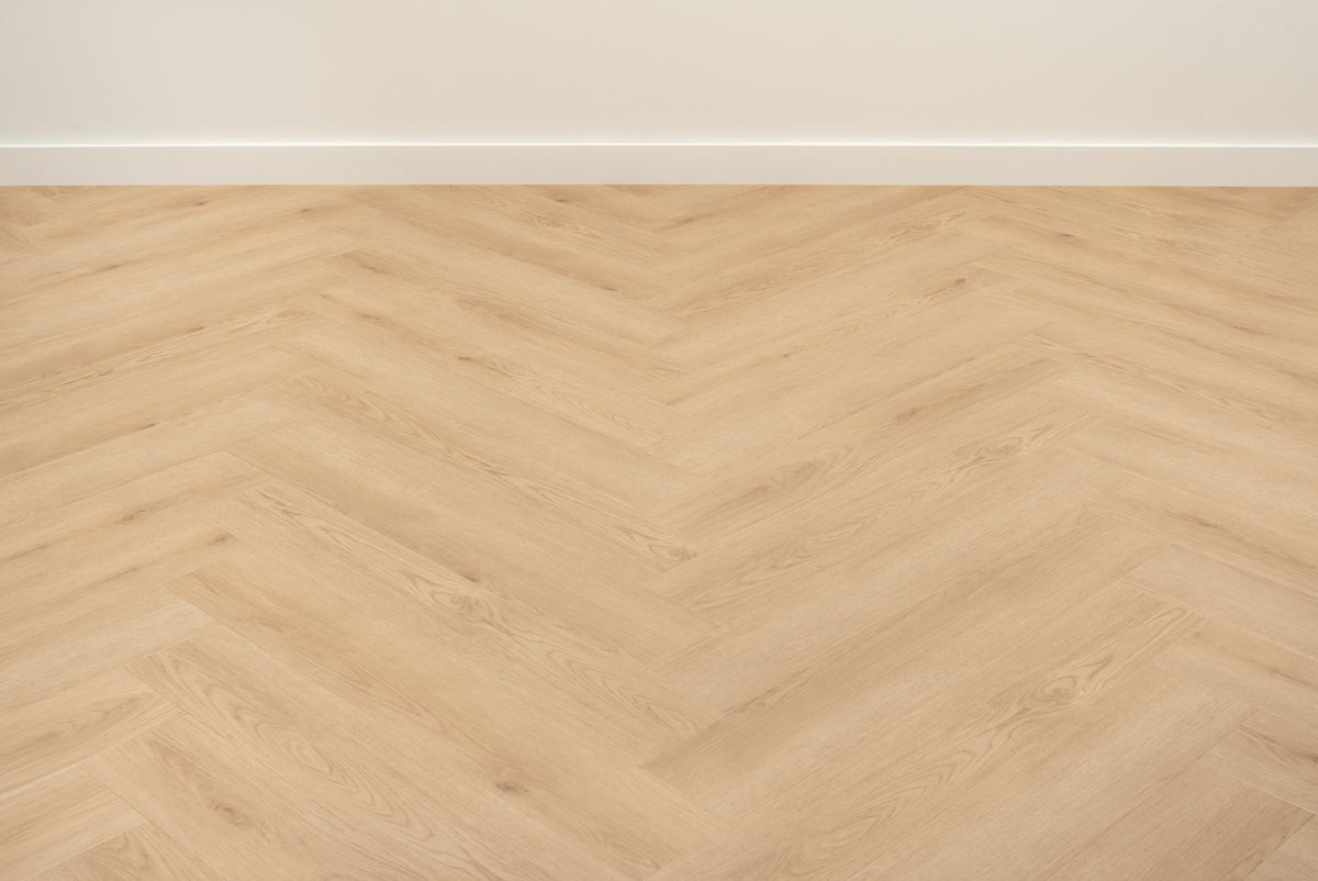 Floer Walvisgraat PVC – Bryde Bruin