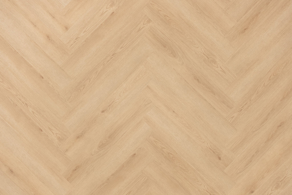 Floer Walvisgraat PVC - Bryde Bruin