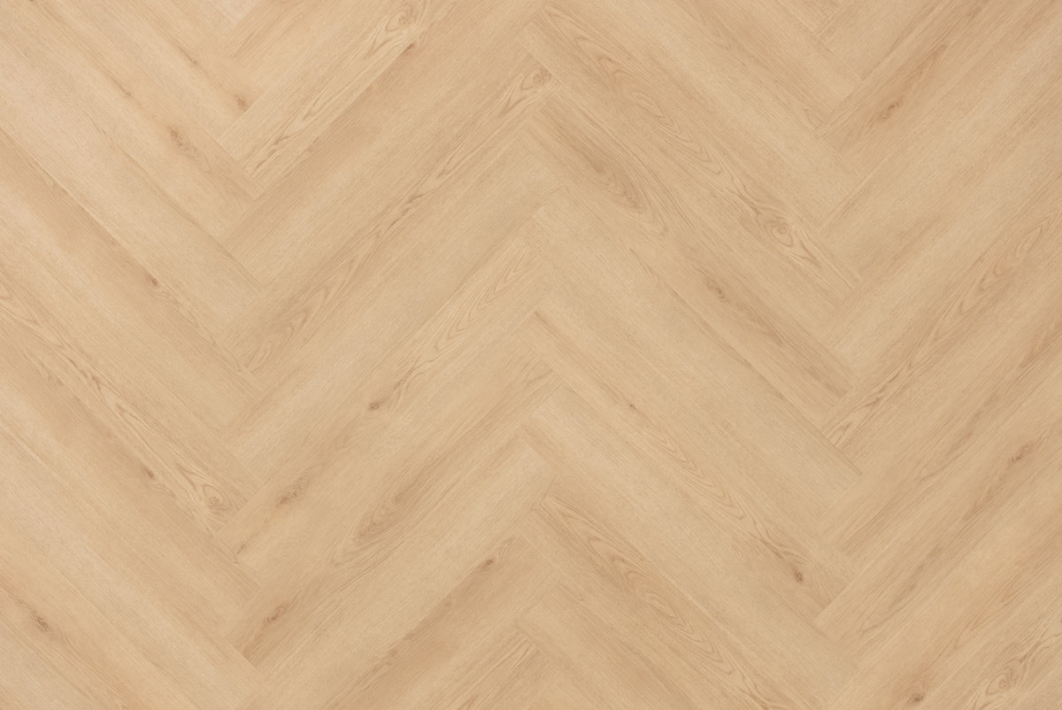 Floer Walvisgraat PVC - Bryde Bruin