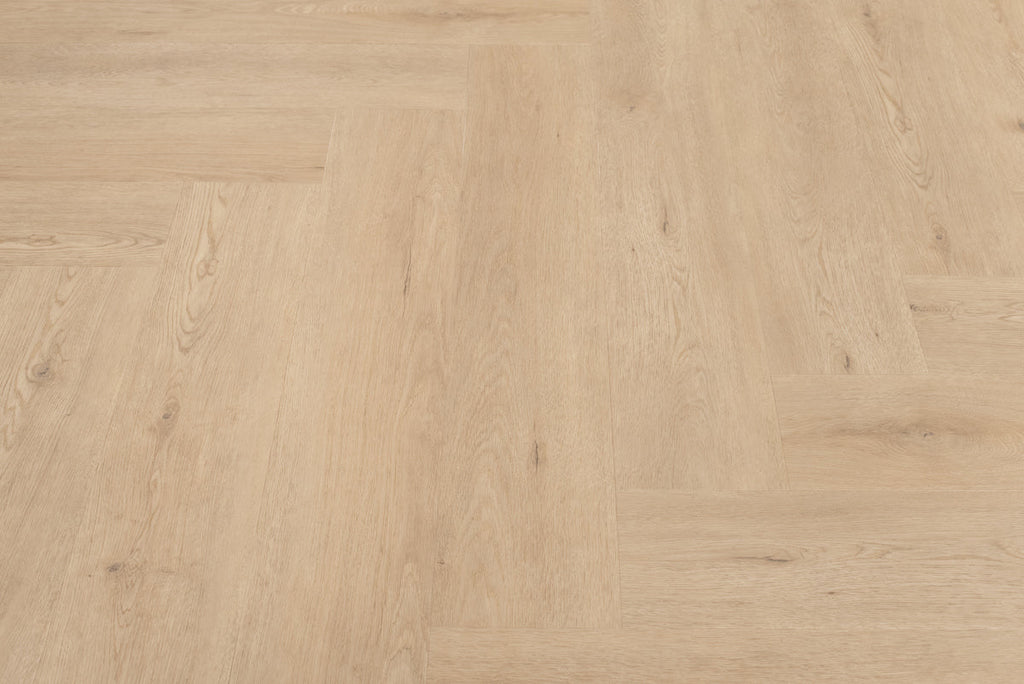 Floer Walvisgraat PVC – Gaia Grijsbeige