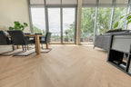Floer Walvisgraat PVC – Gaia Grijsbeige