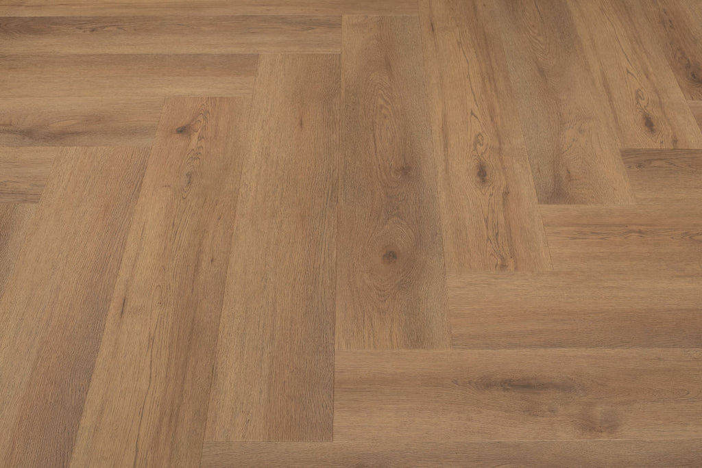 Floer Walvisgraat PVC – Narwal Nootbruin