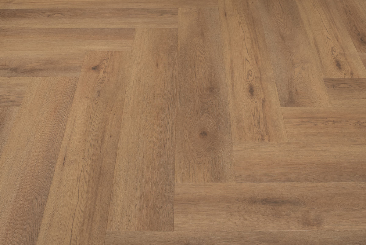 Floer Walvisgraat PVC – Narwal Nootbruin