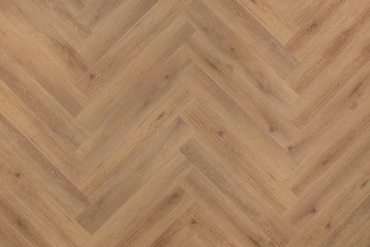 Floer Walvisgraat PVC - Narwal Nootbruin