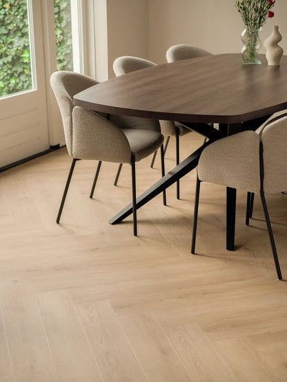 Floer Walvisgraat PVC - Bryde Bruin