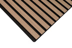 Floer Akupanel Wandpanelen – Lichtbruin Noten 240cm