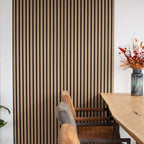 Floer Akupanel Wandpanelen – Lichtbruin Noten 240cm