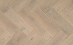 Visgraat Parket Rustiek Eiken Multiplank – Enkel Gerookt & Wit Geolied