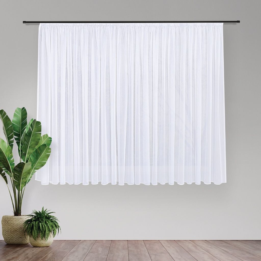 Gerster 40941 0001 wit - 180 x 450 cm (hoogte x breedte)