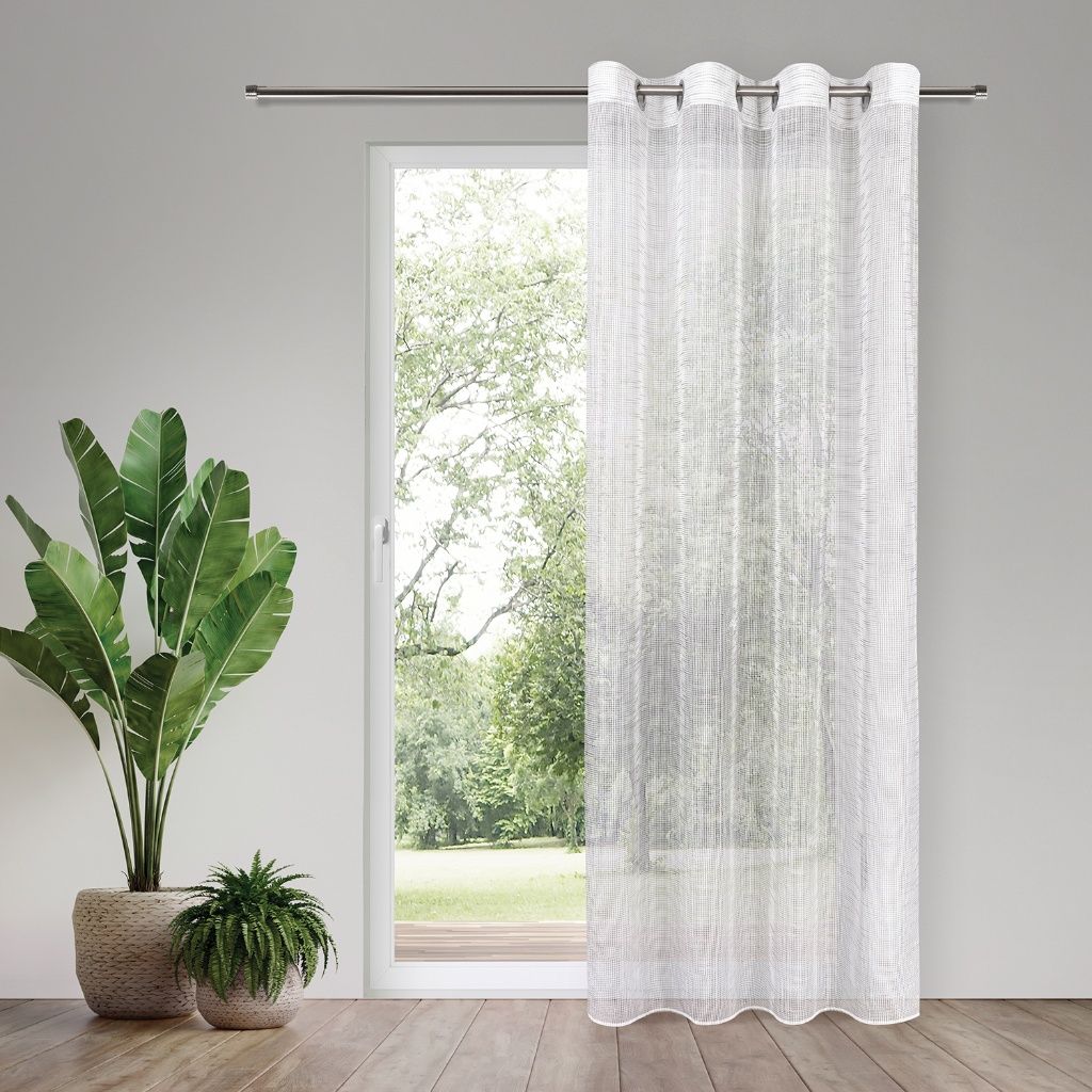 Gerster 41170 0870 lichtgrijs - 245 x 140 cm (hoogte x breedte)